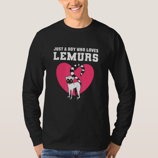 T-shirt Love Lemurs Pet (Devant)