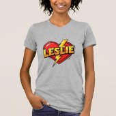 T-shirt Love Leslie (Devant)