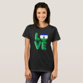 T-shirt LOVE - Lesotho Premium (Devant entier)