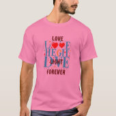 T-shirt Love Light Forever (Devant)