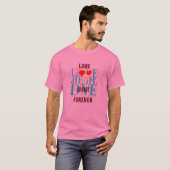 T-shirt Love Light Forever (Devant entier)