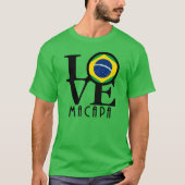 T-shirt LOVE Macapa (impression avant) (Devant)