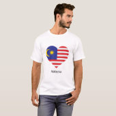 T-shirt Love Malaysia (Devant entier)