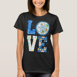T-shirt Love mignon Décorations Pâques Pesach Juif Holi