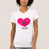 T-shirt LOVE MODE (always) (Devant)