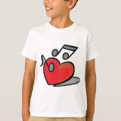 T-shirt Love Music (Devant)
