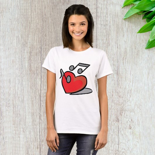 T-shirt Love Music