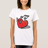 T-shirt Love Music (Devant)
