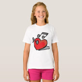 T-shirt Love Music (Devant entier)