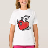 T-shirt Love Music (Devant)
