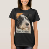 T-shirt Love My Mom Bernedoodle (Devant)