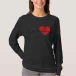 T-shirt Love My Reborn Beating<br><div class="desc">Love My Reborn Beating Heartbeat Red Shirt. Parfait pour papa, maman, papa, men, women, friend et family members on Thanksgiving Day, Christmas Day, Mothers Day, Fathers Day, 4th of July, 1776 Independent Day, Vétérans Day, Halloween Day, Patrick's Day</div>