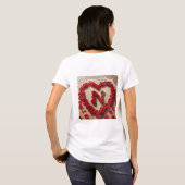 T-shirt Love N design (Dos entier)