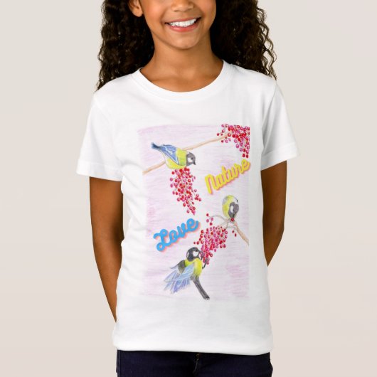 T-Shirt Love Nature (Devant)