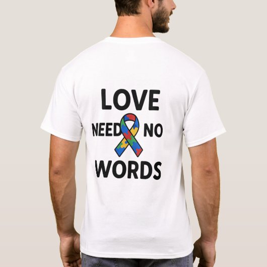 T-shirt Love need (Dos)