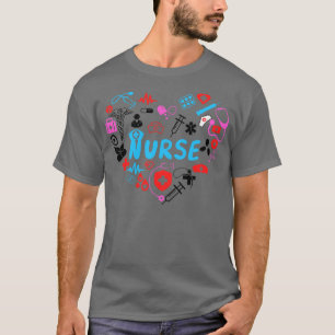 T-shirt Love Nurse 5