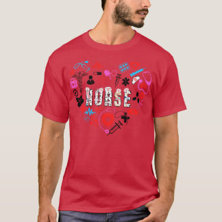 T-shirt Love Nurse 6
