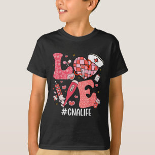 T-shirt Love Nurse Life Cna Life Disco Heart Nurt Week