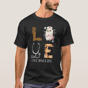 T-shirt Love Nurse Life Halloween Cos