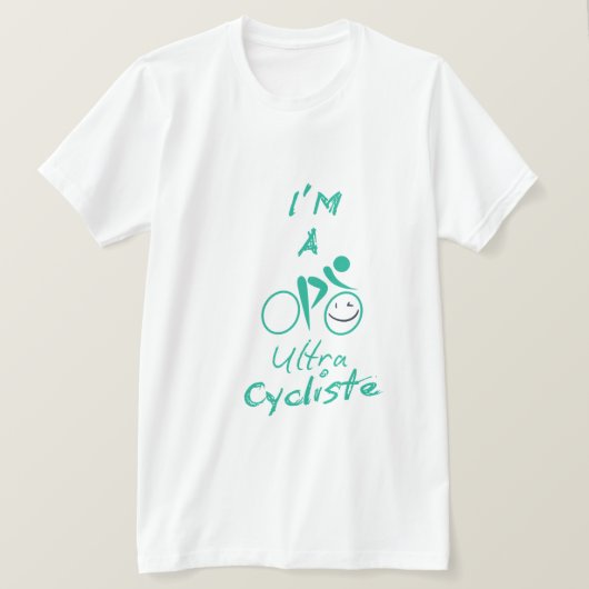 T-shirt Love of Cycling: aangepaste T - shirts voo (Design voorkant)