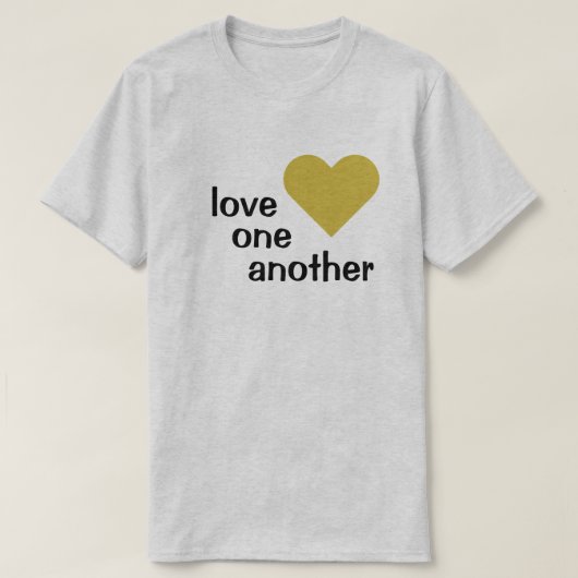 T-shirt Love One Another (Design devant)