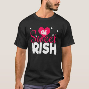 T-shirt Love One Sweet Irish Heart Day Happy Valen