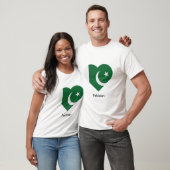 T-shirt Love Pakistan (Unisexe)
