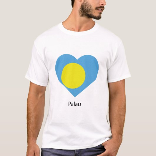 T-shirt Love Palau (Devant)
