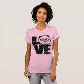 T-shirt Love Panda (Devant entier)