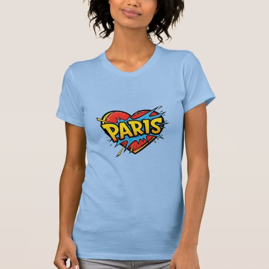 T-shirt Love Paris (Devant)