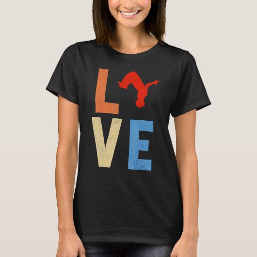 T-shirt Love Parkour (Devant)