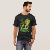 T-shirt LOVE Patrick's Day Leprechaun Pekingese Chien (Devant entier)