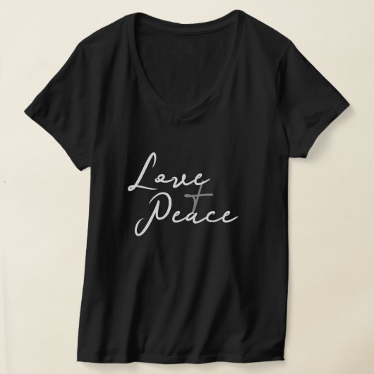 T-Shirt Love & Peace (Poser)