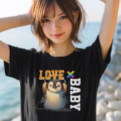 T-shirt LOVE × PENGUIN - Custom