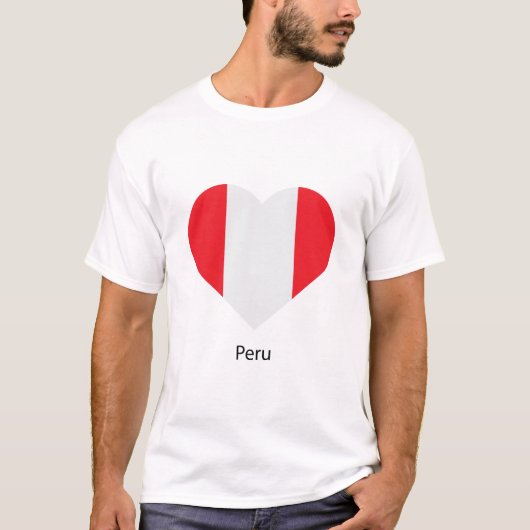 T-shirt Love Pérou (Devant)