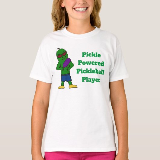 T-shirt Love pickleball (Devant)