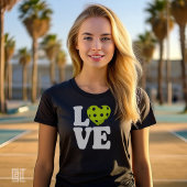 T-shirt Love Pickleball Heart