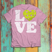 T-shirt Love Pickleball Heart