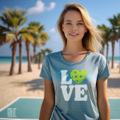 T-shirt Love Pickleball Heart