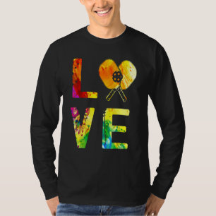 T-shirt Love Pickleball Vêtements Pickleball Players