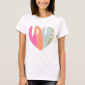 T-shirt LOVE pour la Saint-Valentin (Devant)