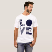 T-shirt Love Premium Valentine's day (Devant entier)