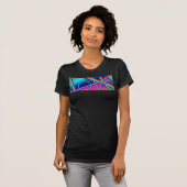 T-shirt LOVE rainbow Pop couleurs (Devant entier)