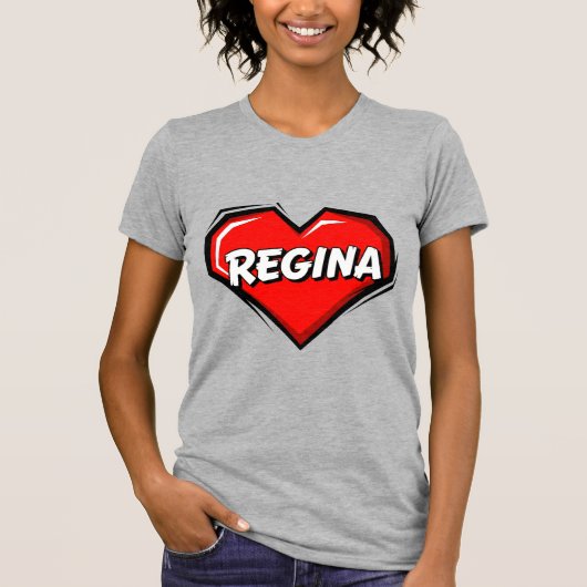 T-shirt Love Regina (Devant)