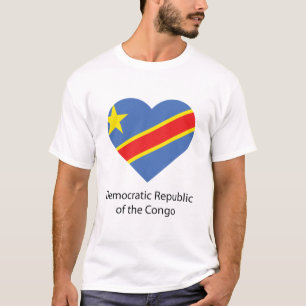 T-shirt Love République Démocratique du Congo