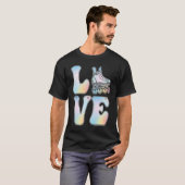 T-shirt Love Rollerblading (Devant entier)