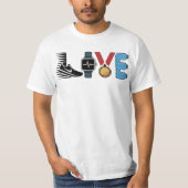 T-shirt Love Run (Devant)