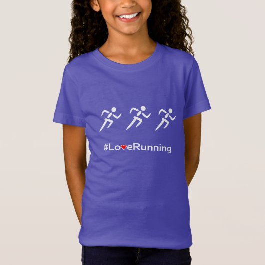 T-Shirt Love Runner slogan runners (Devant)