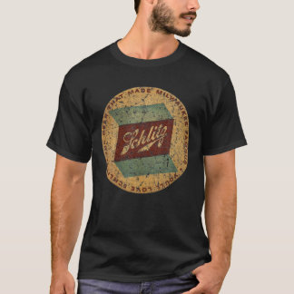 T-shirt Love Schlitz Bière Bouteille d'invité