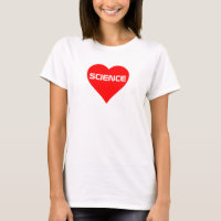 T-shirt Love "Science"